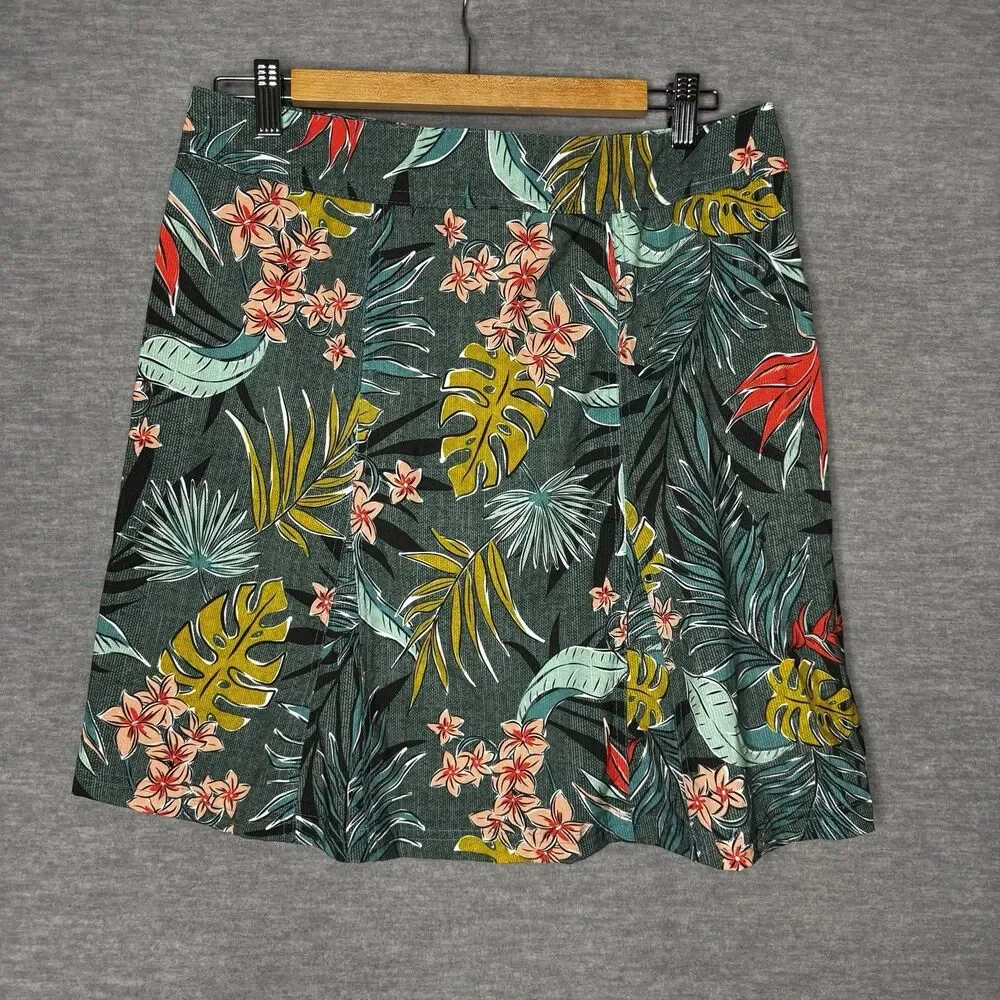 RipSkirt Hawaii Wrap‎ Skirt Size Medium Hawaiian Print Longer Length Women’s - Picture 5 of 5